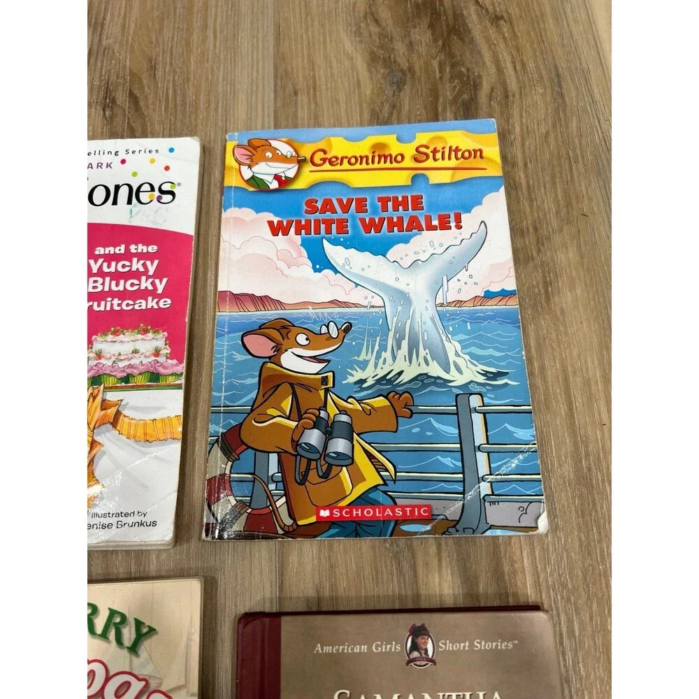 6 Book Bundle Lot - SKids Childrens Scholastic Junie B Jones Bundles Lots